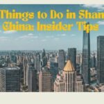Panoramic view of Shanghai skyline