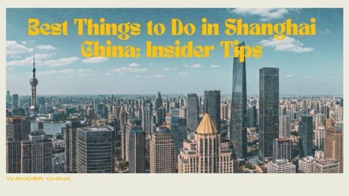 Panoramic view of Shanghai skyline