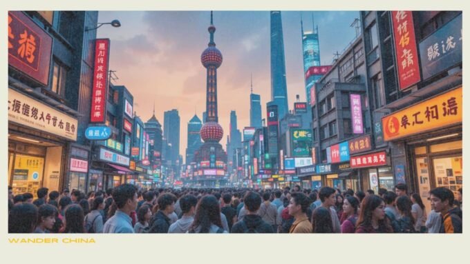 Language learners in Shanghai