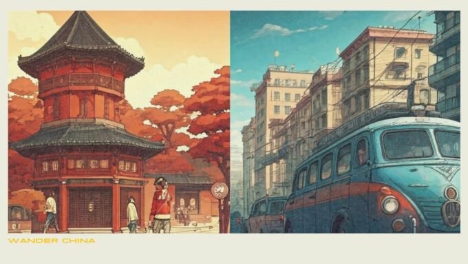 Daily life comparison between China and America