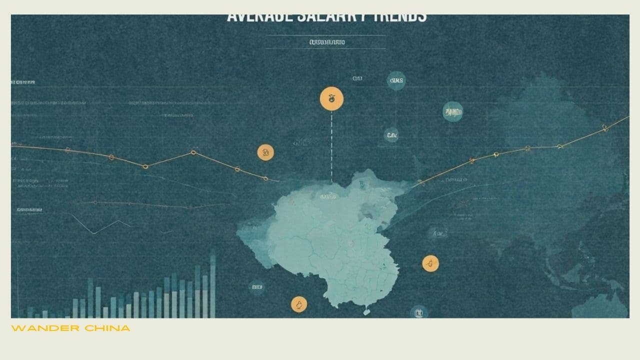 Average salary trends in China