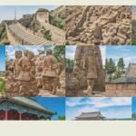Collage of Chinese landmarks