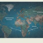Major Chinese exports and trade flow illustration