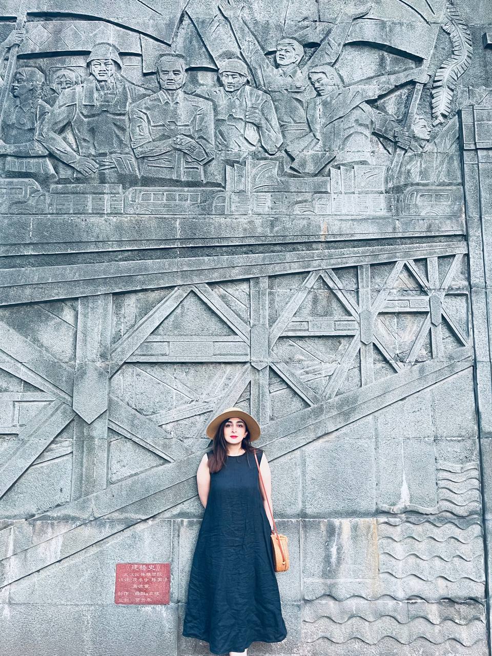 Mary, a foreigner living in China, exploring a Chinese city